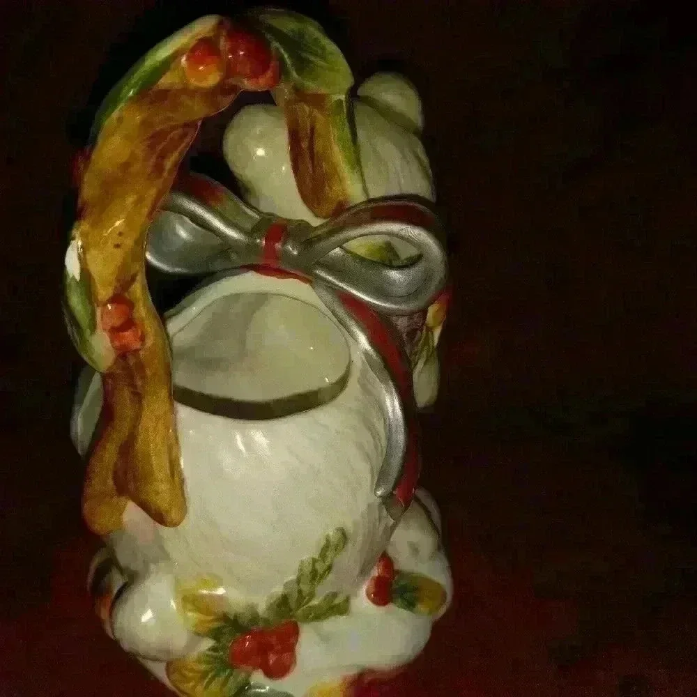 Vintage Fitz and Floyd polar bear teapot Enchanted holiday - Picture 4 of 5